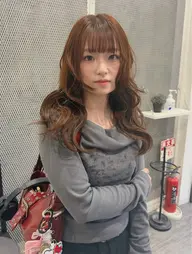 🩵ブリーチ無しダブルカラー+前処理水素オイル付🩵ブリーチせずにトーンアップでダメージ軽減でイメチェンに🐈⬛