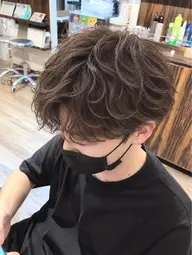 カット+パーマ