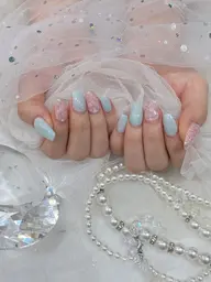 【オフ無】ショートスカルプ➕2本アートコース