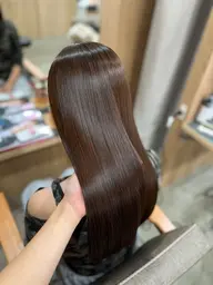 まとまりのある艶髪に🌟【髪質改善縮毛矯正】