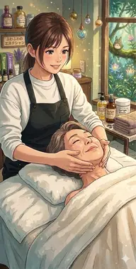 【紫外線ケア徹底美白❄️】 ふわもこ酵素洗顔×美白美容薬液数種類導入×顔EMSで引き上げ 60分 初回7,500円