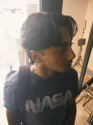 王道センターパートスタイル!