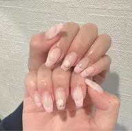 🎀ハンド　オフィスフレンチ/カラグラデ/ミナ－（+2個パーツ）ベ-ス色追加料金可能です