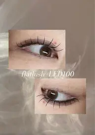 フラットラッシュ100本
