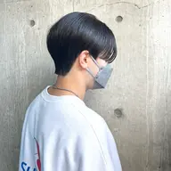 【メンズ限定】メンズカット+ダウンパーマ トレンドのダウンパーマ、襟足のクセやもみあげのうねりが気になる方こちら