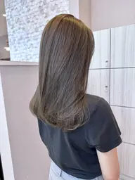 🫧🤎毛先を整えて綺麗をキープ♡メンテナンスカット＋柔らか透明感カラー🎀