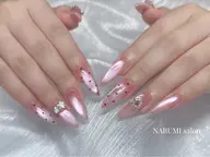 《長さだし》アート.ストーンパーツつけ放題🤍✨💫（オフなし）