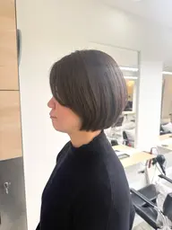 🌈ショートボブ カット+カラー+艶トリートメント