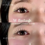 【初回】ダブルフラットラッシュ120束まで(オフ、アイシャンプー込み)