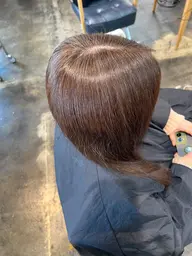 老化させない白髪染めリタッチ