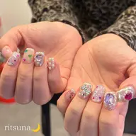 ₊˚✧꒰ モニター募集꒱✧˚₊(自爪)持ち込みデザイン🩶🫧※条件あり