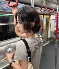 ミニモ限定メニュー🌀【カット＋パーマ】レイヤーパーマ/癖毛風パーマ/くるくるパーマ/ボブパーマ/ロングパーマ