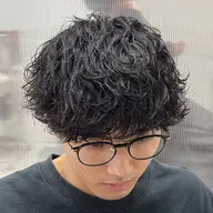 【1日3名本日限定✨】波巻きパーマ🌊&カット&ケアトリートメント メンズ