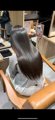 前髪・顔まわり髪質改善ストレート