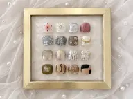 【オフなし】フット人気No.1👑親指アートワンカラー