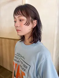 前髪カット➕カラー➕ケラスターゼトリートメント