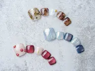 【オフあり】定額アートBコースor持ち込みアート フットネイル