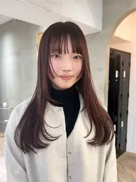 🌞朝の時短に🌞前髪ストレート+カット