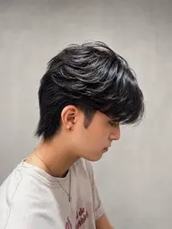 【🔥スッキリプラン🔥】メンズトレンドカット➕眉毛カット➕毛穴洗浄🫧