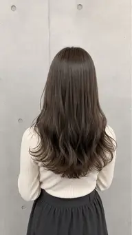 【🎀艶髪透け感カラー🎀】ブリーチなしケアダブルカラー➕保湿TR🫧+似合わせカット✂️