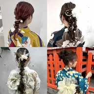 🎆夏限定🎆浴衣着付け＋ヘアセット🎐