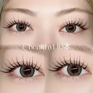 【アンドヘルシー⭐️】 LEDフラットラッシュ140本+まつげパーマ