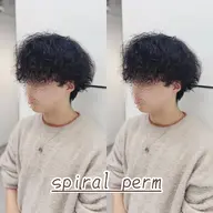 🍀メンズカット+パーマ🍀