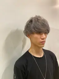 ✨メンズ限定ブリーチオンカラー✨ブリーチ+フルカラー+ブロー✨🤵♂️¥19250→¥7660🤵♂️
