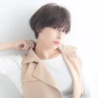 【まっすぐで流れない髪の毛を柔らかく】カット＋前髪パーマ+トリートメント