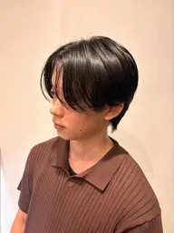 【色気◎】カット+ニュアンス毛流れパーマ+Aujuaトリートメント