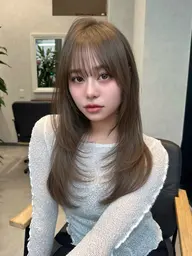 【1番人気☝🏻】🎀似合わせカット➕透明感カラー🎀⚠️条件あり⚠️ミントカラー.オリーブ.グレージュ.チョコブラウン
