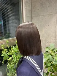💎縮毛矯正リタッチ💎+カット+選べるトリートメント