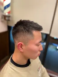 カット+フェード+シャンプー+セット