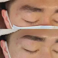men’s アイブロウwaxスタイリング⚠️自己処理を3週間以上されていない方のみ🫰男性スタッフの施術になります。