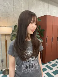 【ミニモ限定✨】カット+ブリーチ無しダブルカラー+トリートメント【オリーブ/ベージュ/グレージュ/栄/矢場町】