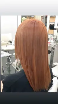 ✨【透明感ブリーチカラー➕ミルボン3STEPトリートメント】