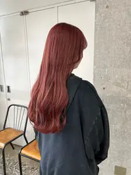 【ご新規様】ブリーチなしダブルカラー（オラプレックス使用でダメージoff）✴︎暖色カラー