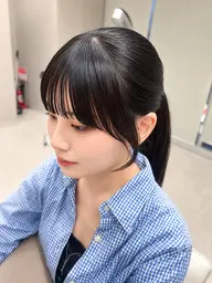 似合わせ前髪カット𓂃🍓౨ৎ