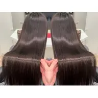 【モデル様限定🎀】梅雨の季節に大人気！うる艶縮毛矯正‎🤍