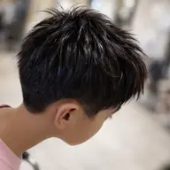 【頭皮すっきり】メンズカット+炭酸シャンプー ¥5400【ツーブロック】【スパイキーショート】