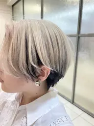カット+アンブレラカラー✨(表面ブリーチ)+トリートメント