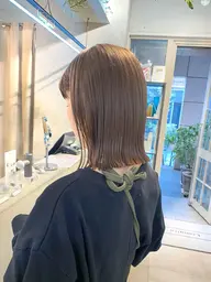 カット+縮毛矯正+ケアカラー+クイックトリートメント(超音波ケアプロ付き)