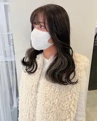 《学生 限定》earring  color 🌈（ブリーチ込）+ トリートメント　（ロング料金あり）