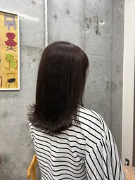 ワンカラー＋艶髪ミドルトリートメント