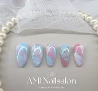 🎋夏特別限定メニュー🎋　ニュアンスハンドネイル💅　🦋夏の風おまかせ🦋デザインの特徴性高い💫✨あなただけに💕