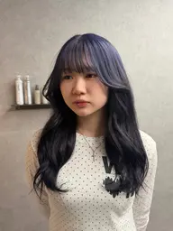 【ブリーチリタッチ＋カラー＋クイックトリートメント】／ケアブリーチ ダメージを９０%カット 🫧うる艶可愛い♡
