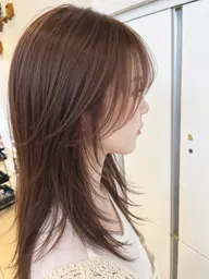 【 ✨人気No.2🥈✨ 】韓国風カット+透明感カラー+Aujuaトリートメント🌟