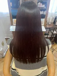 【平日女性限定】【モデル】うる艶カラー＋補修ケア×メイプルトリートメント × ヘッドスパ 💆🏻‍♀️✨🫧
