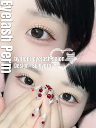 《上下》まつ毛パーマ＋束感コーティング仕上げ🩵口コミ、インスタフォローお約束🩵