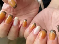 オフなし🩵フレンチネイル